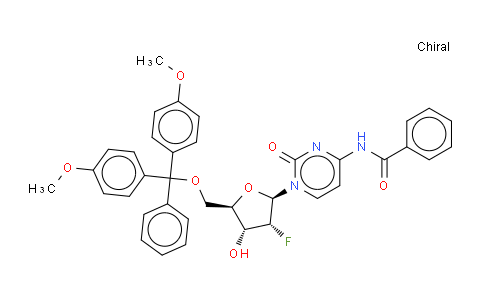 CAS No. 1241724-98-0, 5'-O-DMT-N4-BENZOYL-2'-FLUORO-2'-DEOXYCYTIDINE