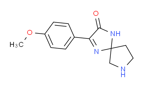 CAS No. 1710674-59-1, 3-(4-Methoxyphenyl)-1,4,7-triazaspiro[4.4]non-3-en-2-one
