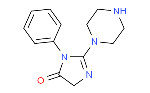 CAS No. 1713462-98-6, 1-Phenyl-2-(piperazin-1-yl)-1H-imidazol-5(4H)-one