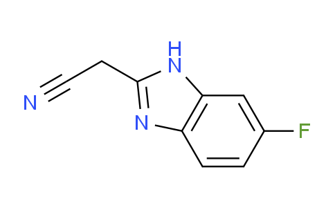 CAS No. 115201-20-2, 2-(Cyanomethyl)-5-fluorobenzimidazole