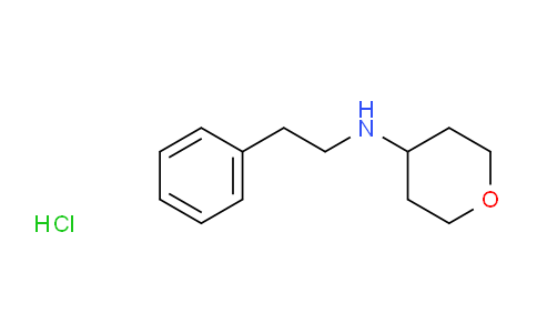 CAS No. 1154890-05-7, N-Phenethyltetrahydro-2H-pyran-4-amine hydrochloride
