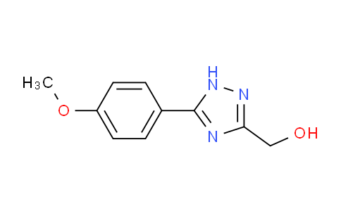 CAS No. 1540288-83-2, (5-(4-Methoxyphenyl)-1H-1,2,4-triazol-3-yl)methanol
