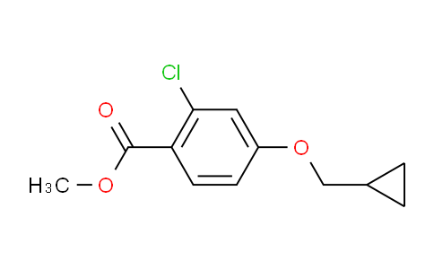 CAS No. 154606-03-8, Methyl 2-Chloro-4-(cyclopropylmethoxy)benzoate