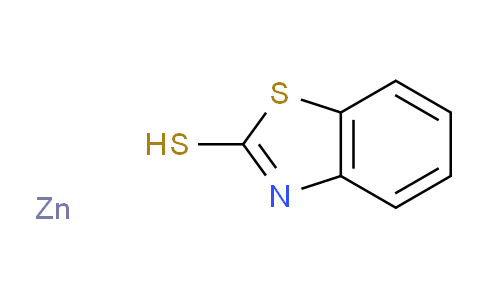 CAS No. 155-04-4, 2-Mercaptobenzothiazole zinc salt