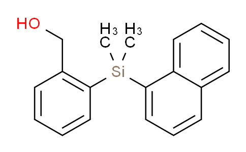 CAS No. 1217863-49-4, [2-(Dimethyl-naphthalen-1-yl-silanyl)-phenyl]-methanol