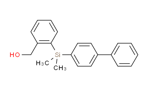 CAS No. 1217863-72-3, [2-(Biphenyl-4-yl-dimethyl-silanyl)-phenyl]-methanol
