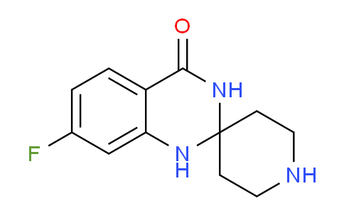 CAS No. 1355181-90-6, 7'-Fluoro-1'H-spiro[piperidine-4,2'-quinazolin]-4'(3'H)-one