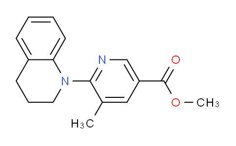 CAS No. 1355189-90-0, Methyl 6-(3,4-dihydroquinolin-1(2H)-yl)-5-methylnicotinate