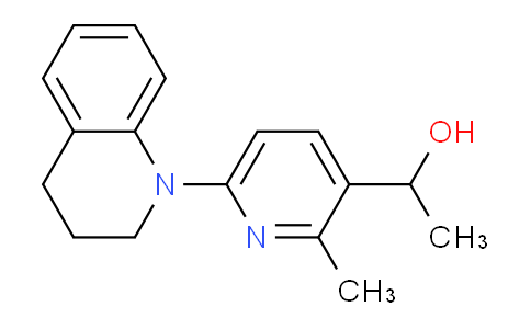 CAS No. 1355200-56-4, 1-(6-(3,4-Dihydroquinolin-1(2H)-yl)-2-methylpyridin-3-yl)ethanol