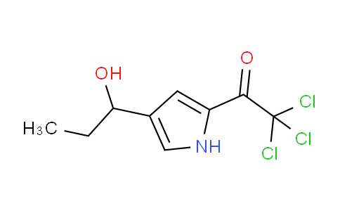 CAS No. 1135283-05-4, 2,2,2-Trichloro-1-(4-(1-hydroxypropyl)-1H-pyrrol-2-yl)ethanone