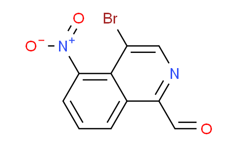 CAS No. 171880-56-1, 4-Bromo-5-nitroisoquinoline-1-carbaldehyde