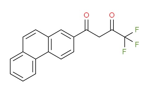 CAS No. 15389-33-0, 4,4,4-Trifluoro-1-(phenanthren-2-yl)butane-1,3-dione