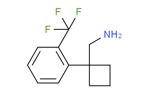 CAS No. 1539951-78-4, 1-[2-(Trifluoromethyl)phenyl]cyclobutanemethanamine