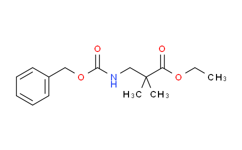 CAS No. 173336-49-7, ETHYL N-CBZ-3-AMINO-2,2-DIMETHYLPROPANOATE