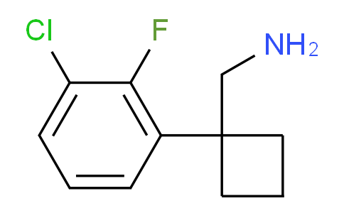 CAS No. 1551124-62-9, 1-(3-Chloro-2-fluorophenyl)cyclobutanemethanamine
