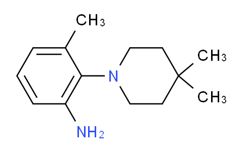 CAS No. 1552455-18-1, 2-(4,4-Dimethyl-1-piperidinyl)-3-methylaniline