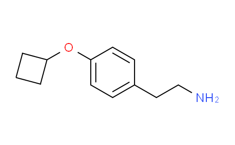 CAS No. 1554206-32-4, 2-(4-Cyclobutoxyphenyl)ethylamine