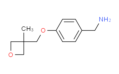 CAS No. 1402232-61-4, (4-((3-Methyloxetan-3-yl)methoxy)phenyl)methanamine