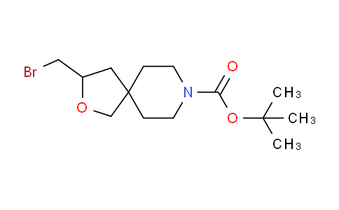 CAS No. 1216815-21-2, tert-Butyl 3-(bromomethyl)-2-oxa-8-azaspiro[4.5]decane-8-carboxylate