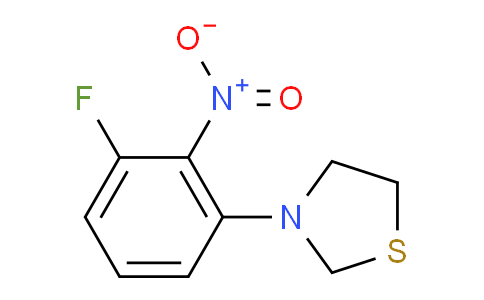 CAS No. 1707604-78-1, 3-(3-Fluoro-2-nitrophenyl)thiazolidine