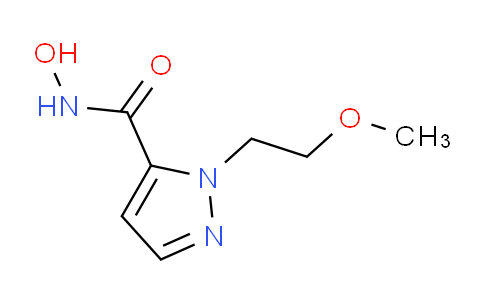 CAS No. 1707667-81-9, N-Hydroxy-1-(2-methoxyethyl)-1H-pyrazole-5-carboxamide