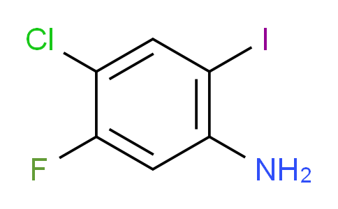 CAS No. 1094759-93-9, 4-Chloro-5-fluoro-2-iodoaniline