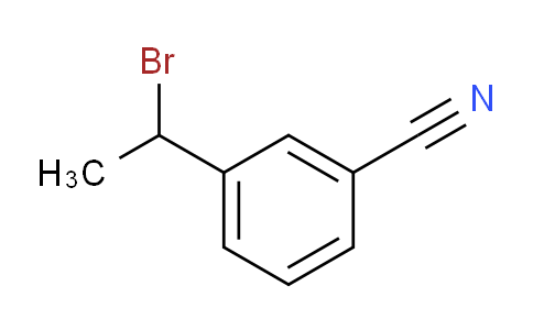 CAS No. 1096159-01-1, 3-(1-Bromoethyl)benzonitrile