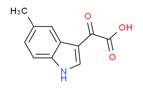 CAS No. 156695-43-1, 5-Methyl-alpha-oxo-1H-indole-3-acetic Acid