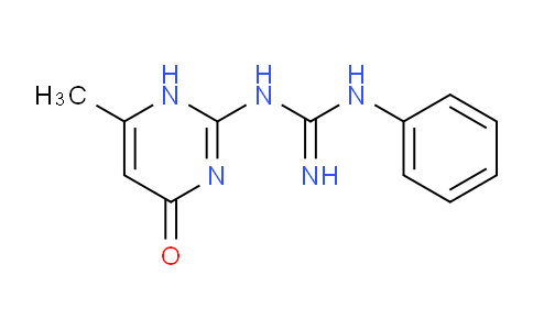 CAS No. 16018-52-3, 1-(6-Methyl-4-oxo-1,4-dihydropyrimidin-2-yl)-3-phenylguanidine