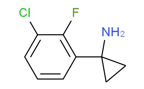 CAS No. 1227418-16-7, 1-(3-Chloro-2-fluorophenyl)cyclopropanamine