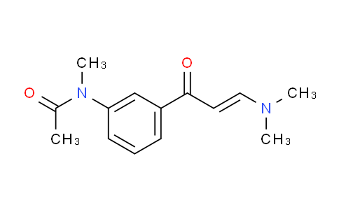 CAS No. 1227694-88-3, (E)-N-(3-(3-(Dimethylamino)acryloyl)phenyl)-N-methylacetamide