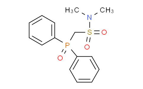 CAS No. 120991-44-8, 1-(Diphenylphosphoryl)-N,N-dimethylmethanesulfonamide