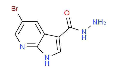 CAS No. 1210437-70-9, 5-Bromo-1H-pyrrolo[2,3-b]pyridine-3-carbohydrazide
