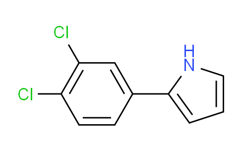 CAS No. 122453-90-1, 2-(3,4-Dichlorophenyl)pyrrole