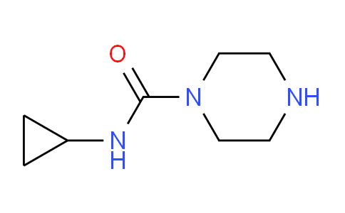 CAS No. 1225500-01-5, N-Cyclopropylpiperazine-1-carboxamide