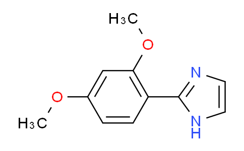 CAS No. 1225884-39-8, 2-(2,4-Dimethoxyphenyl)imidazole