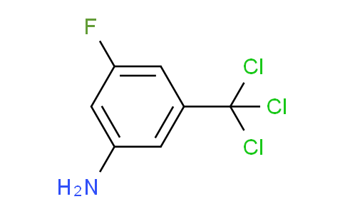 CAS No. 1208078-37-8, 3-Fluoro-5-(trichloromethyl)aniline