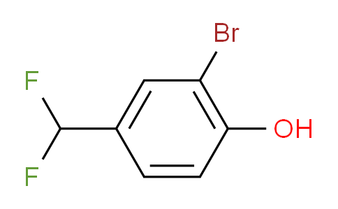 CAS No. 1261614-49-6, 2-Bromo-4-(difluoromethyl)phenol