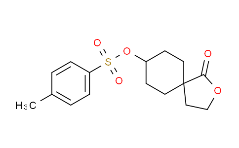 CAS No. 1043908-54-8, 1-Oxo-2-oxaspiro[4.5]decan-8-yl 4-methylbenzenesulfonate