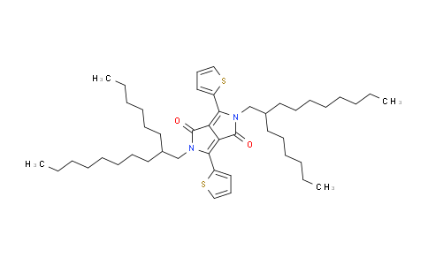 CAS No. 1044598-80-2, 2,5-Bis(2-hexyldecyl)-3,6-di(2-thienyl)pyrrolo[3,4-c]pyrrole-1,4(2H,5H)-dione