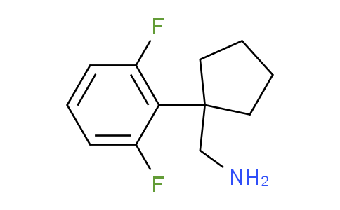 CAS No. 1235439-03-8, 1-(2,6-Difluorophenyl)cyclopentanemethanamine