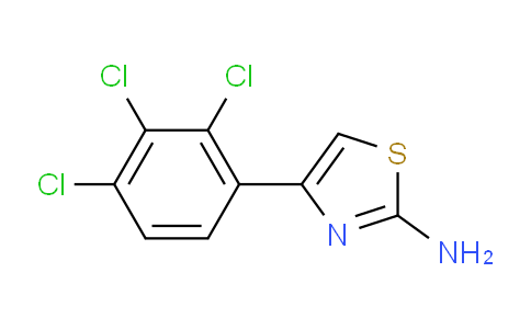 CAS No. 123971-41-5, 4-(2,3,4-Trichlorophenyl)thiazol-2-amine