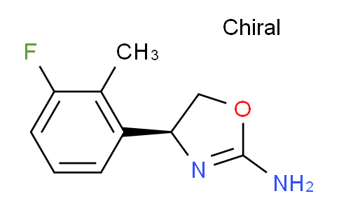 CAS No. 1357266-05-7, (S)-4-(3-Fluoro-2-methylphenyl)-4,5-dihydrooxazol-2-amine
