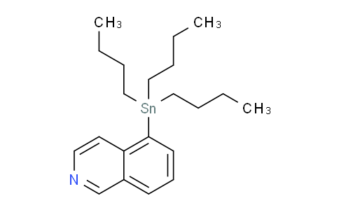 CAS No. 1161976-13-1, 5-(Tributylstannyl)isoquinoline