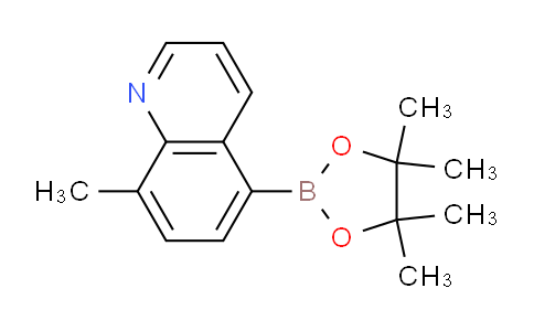 CAS No. 1366740-47-7, 8-Methylquinoline-5-boronic Acid Pinacol Ester