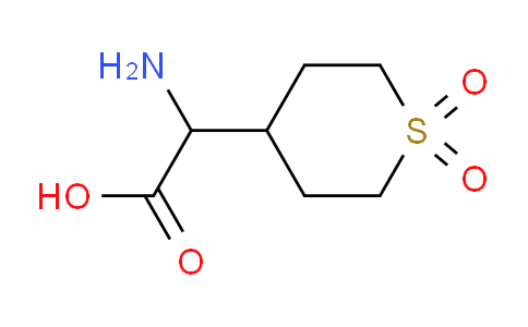 CAS No. 1367702-22-4, 2-Amino-2-(1,1-dioxido-4-tetrahydrothiopyranyl)acetic Acid