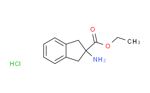 CAS No. 136834-79-2, ETHYL 2-AMINO-2,3-DIHYDRO-1H-INDENE-2-CARBOXYLATE HCL
