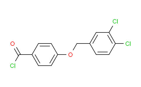 CAS No. 1160251-27-3, 4-((3,4-Dichlorobenzyl)oxy)benzoyl chloride