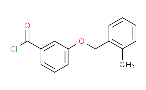 CAS No. 1160259-95-9, 3-((2-Methylbenzyl)oxy)benzoyl chloride