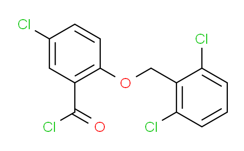 CAS No. 1160260-26-3, 5-Chloro-2-((2,6-dichlorobenzyl)oxy)benzoyl chloride